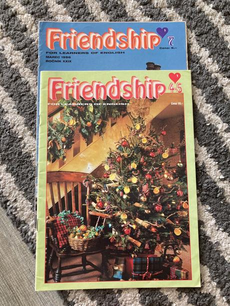 Staré časopisy friendship 4ks, 