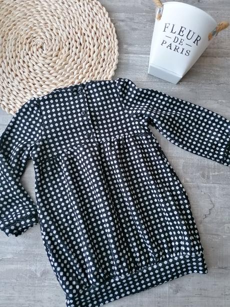 Šaty next 98 (2-3r) cierno biele, next,98