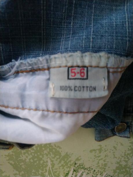 Prechodná riflová bundička, east star, 110-116 cm, 116