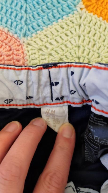 Platenne kratasy hm, h&m,92