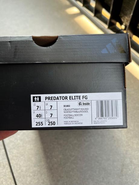 Kopačky adidas predator elite fg, adidas,40