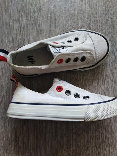 Biele platenky, h&m,25