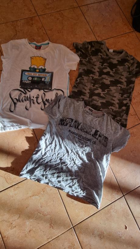 Trička 146/152 cena spolu, 152