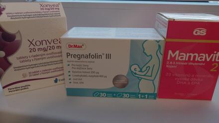 Vitamíny pre dojčiace  a tehotné +xonvea, 