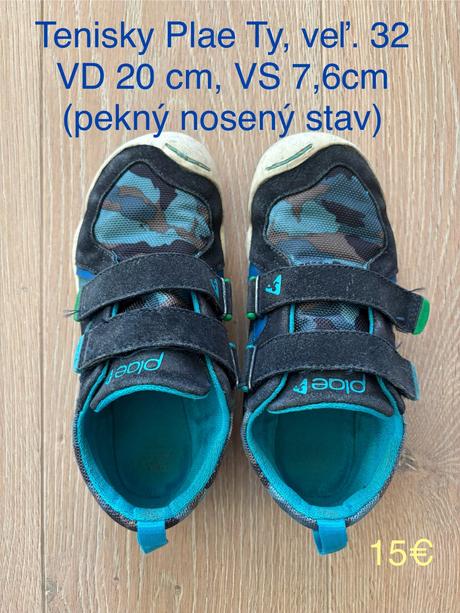 Tenisky plae veľ. 32, 32