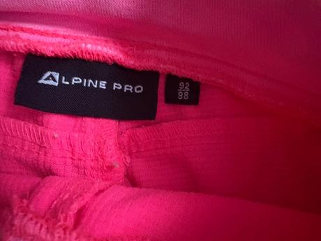 Suprove softhelove nohavice top stav alpine pro, alpine pro,92