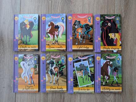 Knihy horseland diel 1-8, 