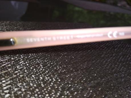 Rámik bledoružový seventh street,