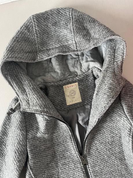 Esprit vlnený zimný kabát vel.xs, esprit,xs