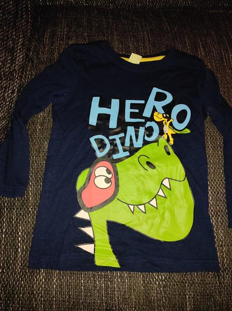 Detské tričko s dlhým rukávom, 116