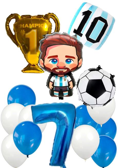 Futbalové balóny messi- až 14/15/16 kusov,