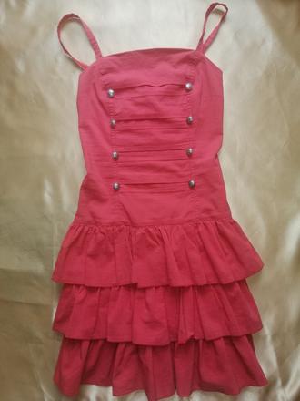 Volánkové šatičky na ramienka, m