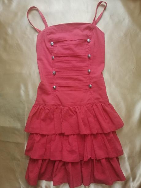 Volánkové šatičky na ramienka, m