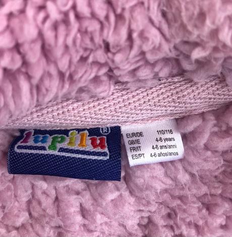 Zateplena mikina, lupilu,110