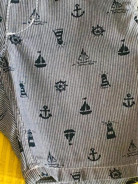 H&m námornícke šortky v. 74, h&m,74