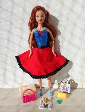 Bábika módna diva hnedovláska, 