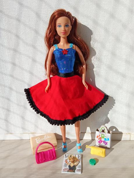 Bábika módna diva hnedovláska, 