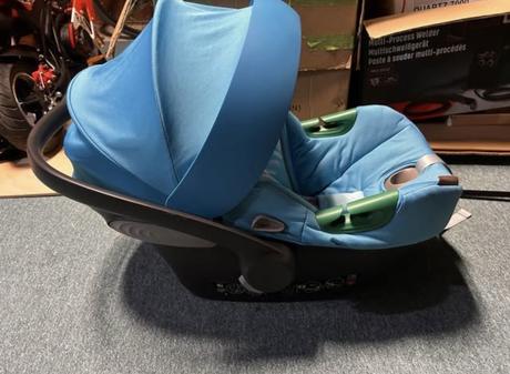 Cybex aton s2 i-size beach blue, cybex