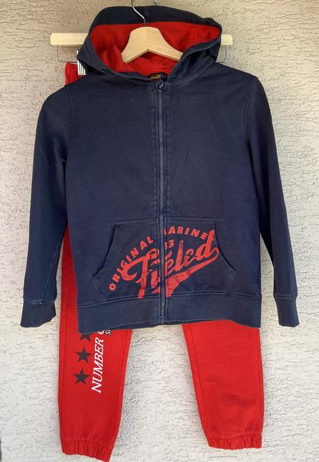 Teplaky a mikina, original marines,140