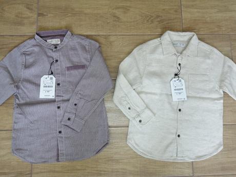 2x košeľa, zara,116