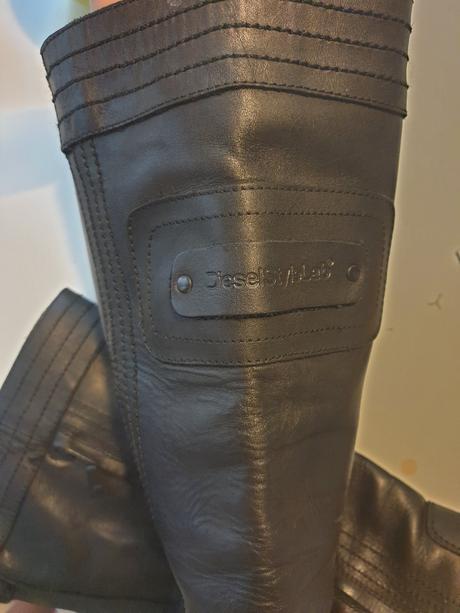 Diesel kožené čizmy, diesel,39