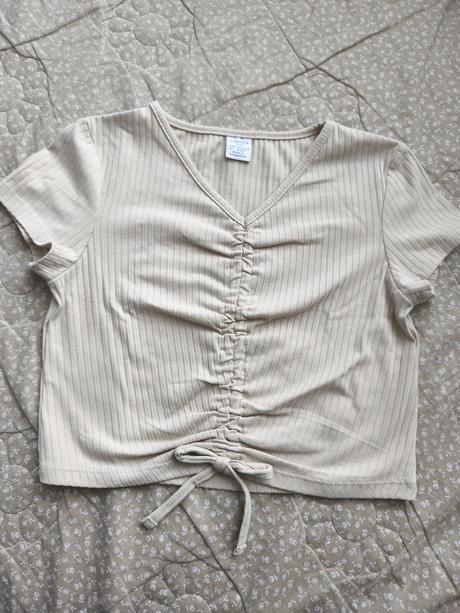 Dievčenský crop top, lindex,134