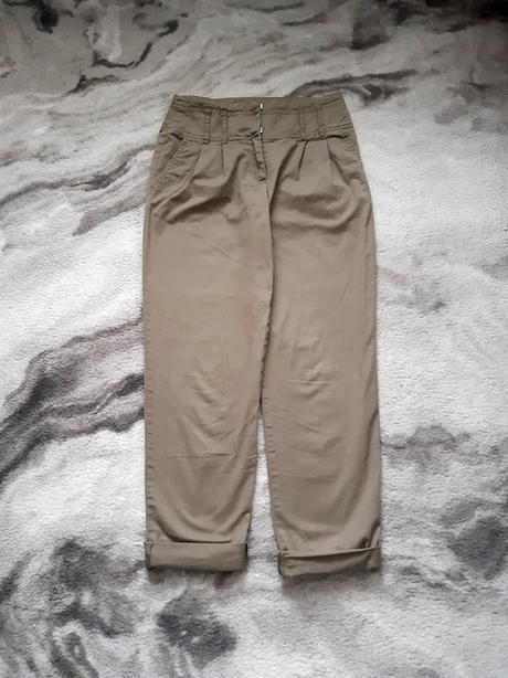 Promod nohavice vojenskej farby, promod,38