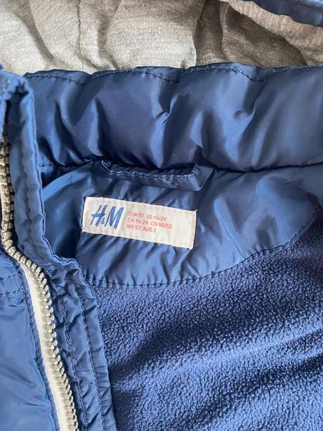 Next vesticka, h&m,92