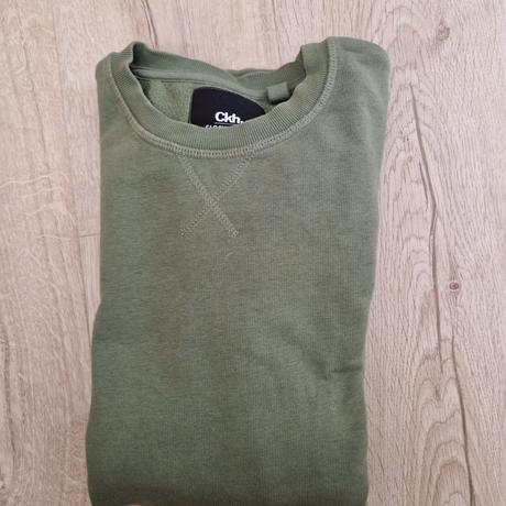 Mikina bavlnená zelená clockhouse, clockhouse,xs