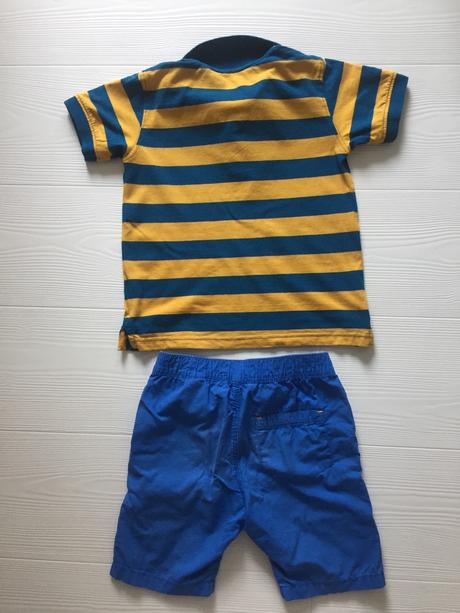 Next pasikovane tricko a kratasky, next,110