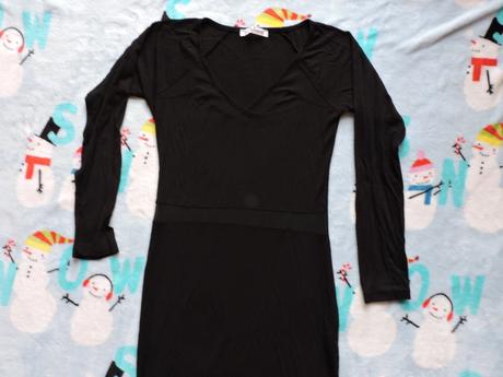 Nenosené dámske elastické šaty, s