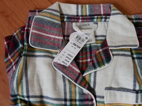Flanelové lindex pyžamko, lindex,104