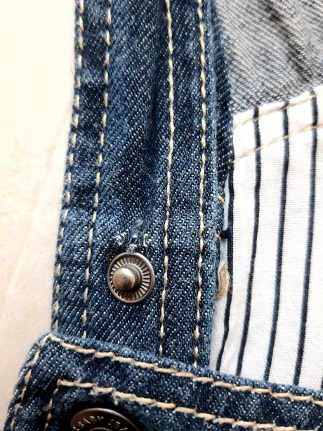 Riflová suknička, lupilu,80