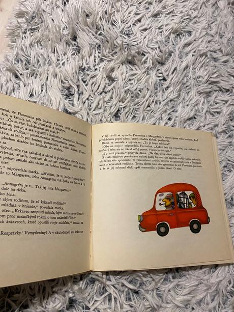 Stará retro kniha florentina james krüss 1971,