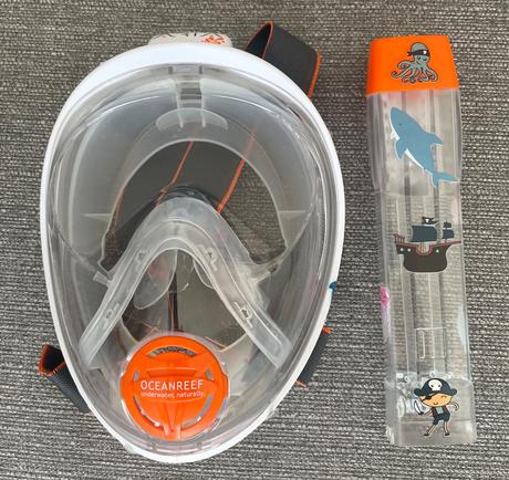 Potápačska maska pre deti aria, 