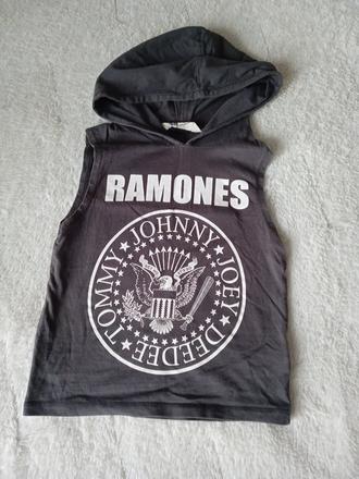 Tričko ramones, h&m,98