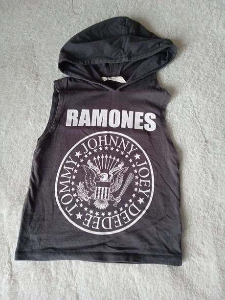Tričko ramones, h&m,98