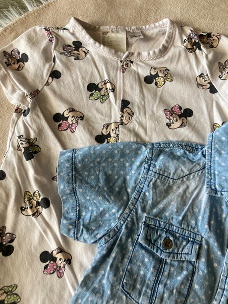 Opaľovačky, košeľa a kraťase 92, h&m,92