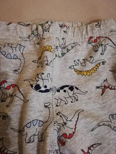 Kvalitné bavlnené pyžamko s dinosaurami, carter's,92