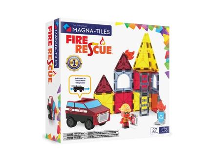 Magna-tiles fire rescue, 