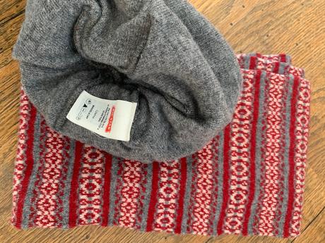 Vlnená čiapka a šál komplet big star uni, 