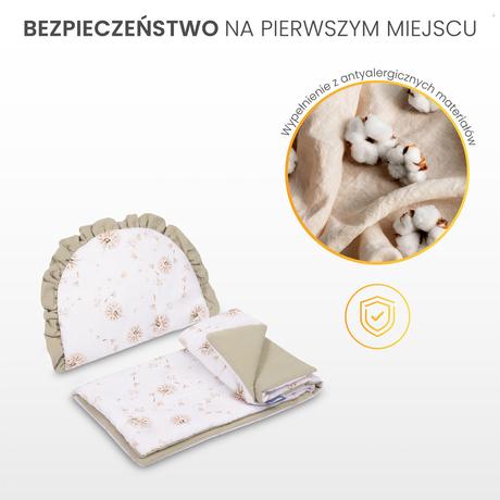 Sensillo mušelínový komplet do kočíka baleríny,