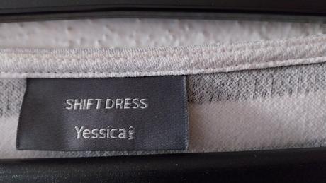 Čierne prúžkované šaty zn. c&a, c&a,s