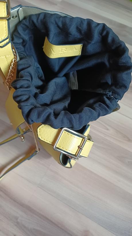 Žltá kabelka, zara