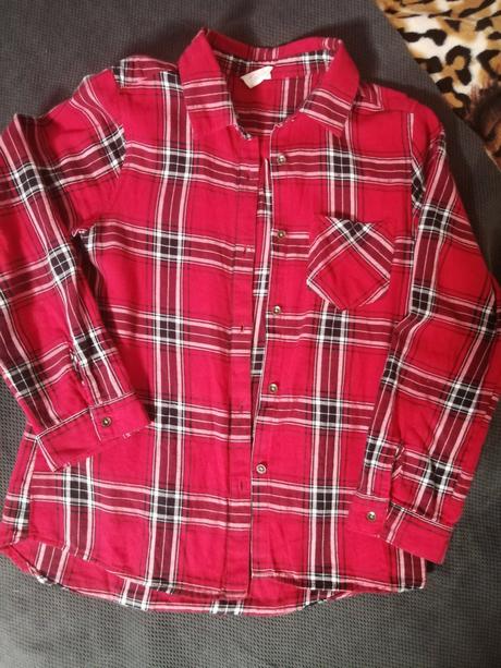 Červená košeľa 128, zara,128