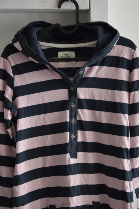 Zateplená predlžená mikina 158/164, h&m,158