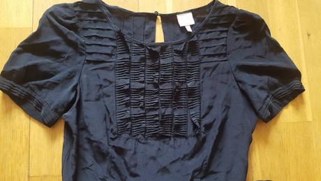 Jemné čierne šaty, 36