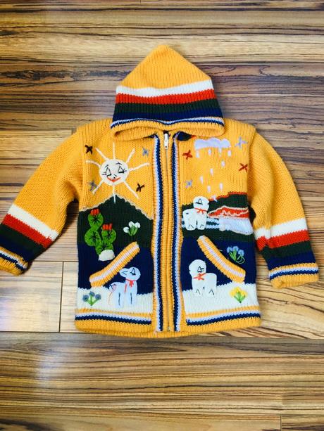 Indiánsky sveter -handmade, 92