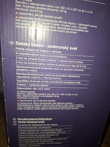 Detsky bazen-podmorsky svet, 