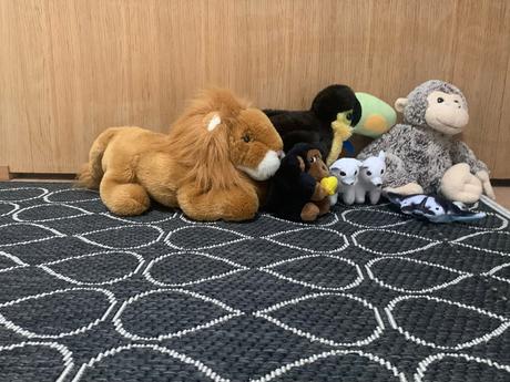 Sada plyšových hračiek - zoo,